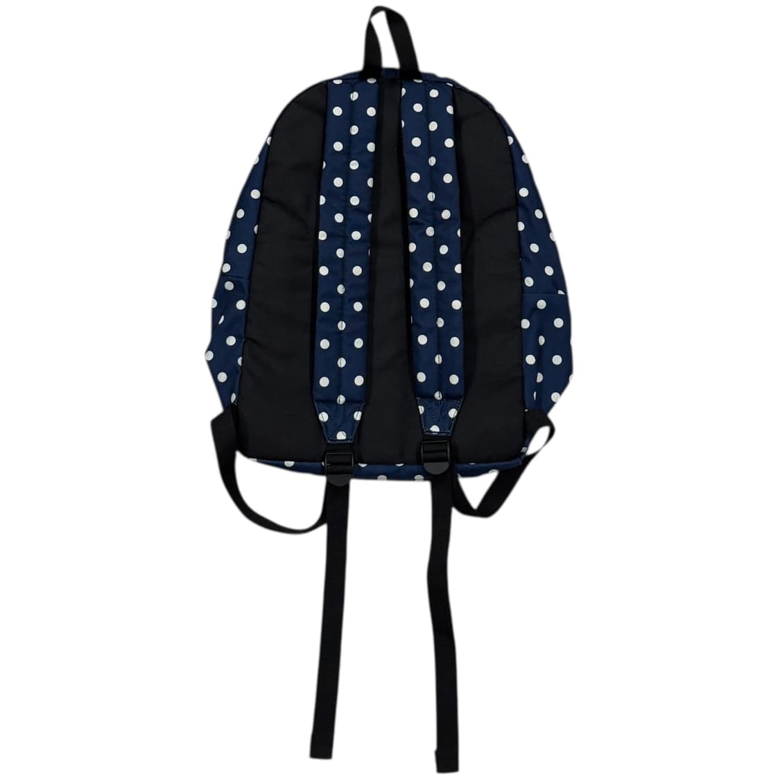 탑텐 빈티지 모리걸 도트 땡땡이 폴카 패턴 백팩 가방 네이비 상품이미지3