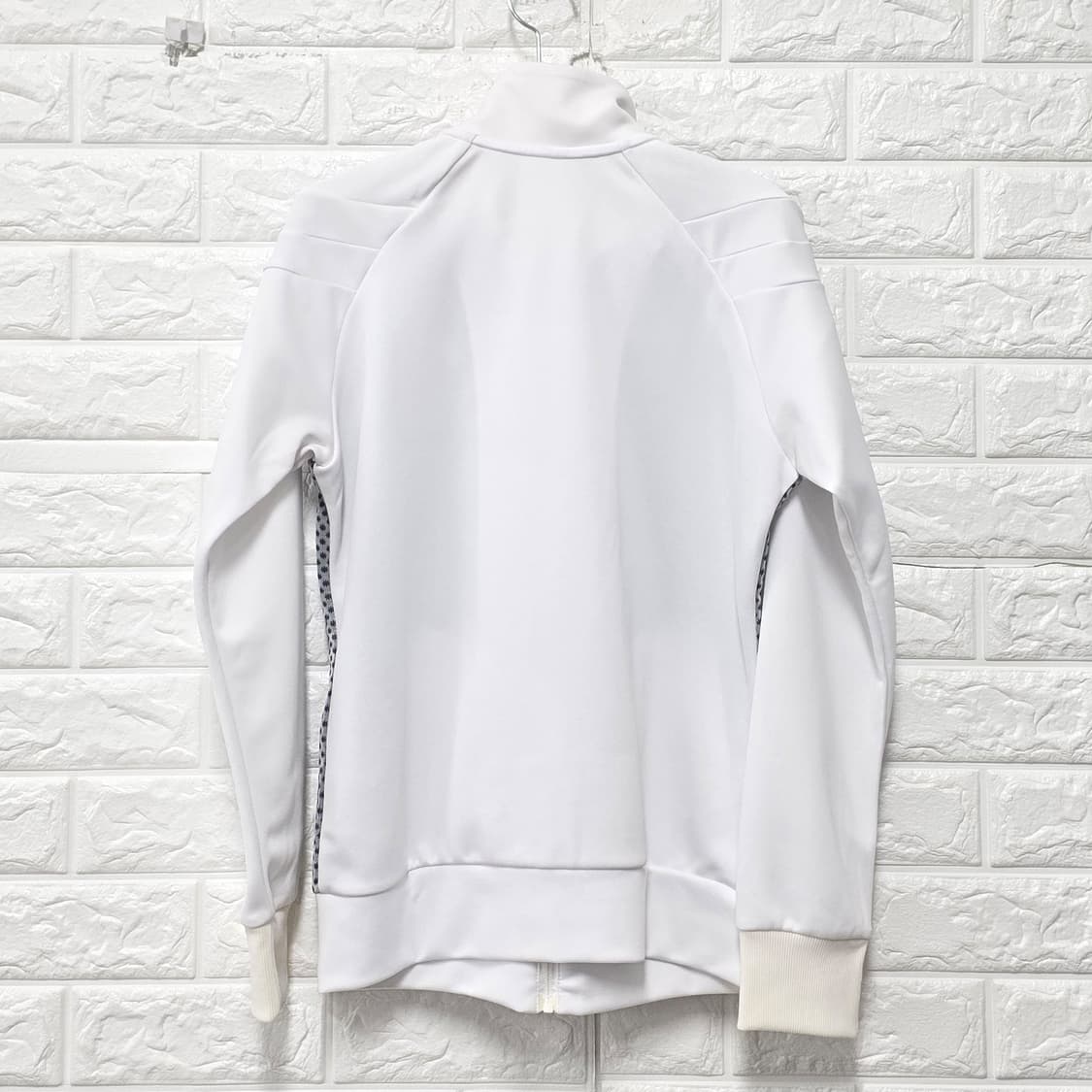 택포_ 아디다스 화이트 트랙탑 집업 져지 M 상품이미지4