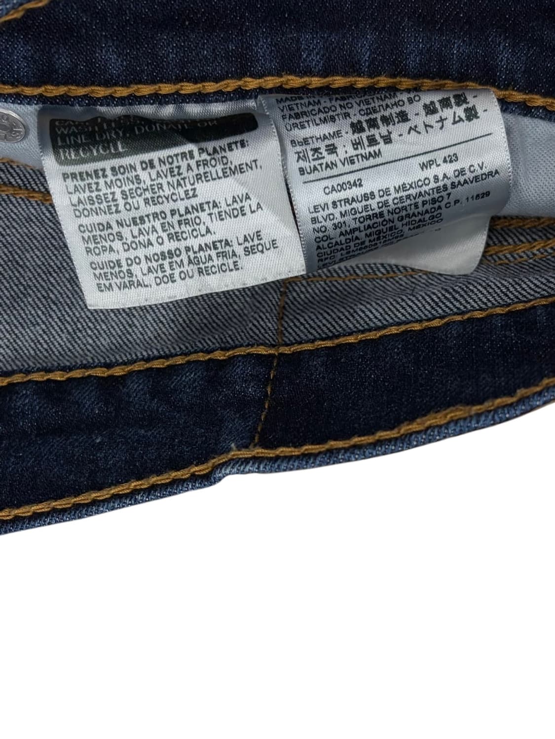 리바이스 502 스판청바지 (36) 상품이미지7
