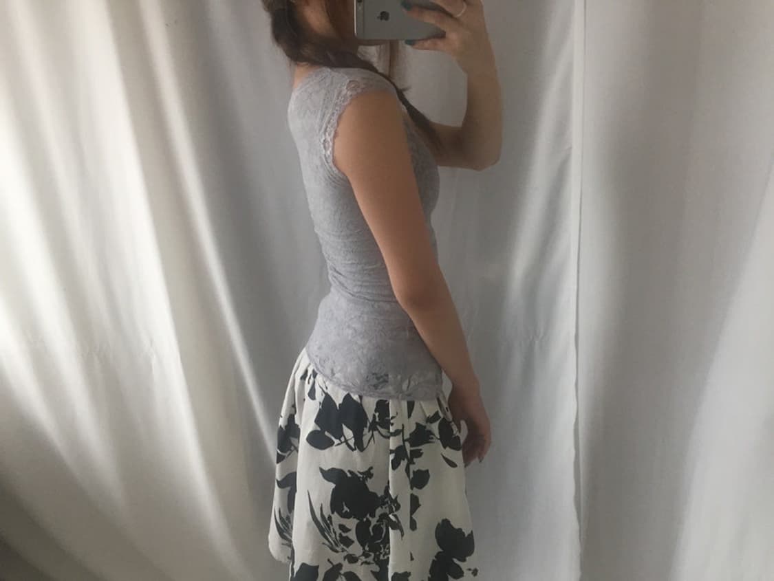 755. ink flower midi SK 상품이미지4
