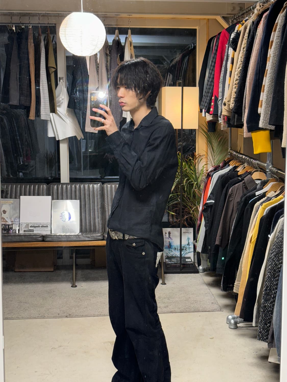 캘빈클라인 진스 린넨 슬림핏 셔츠 상품이미지4