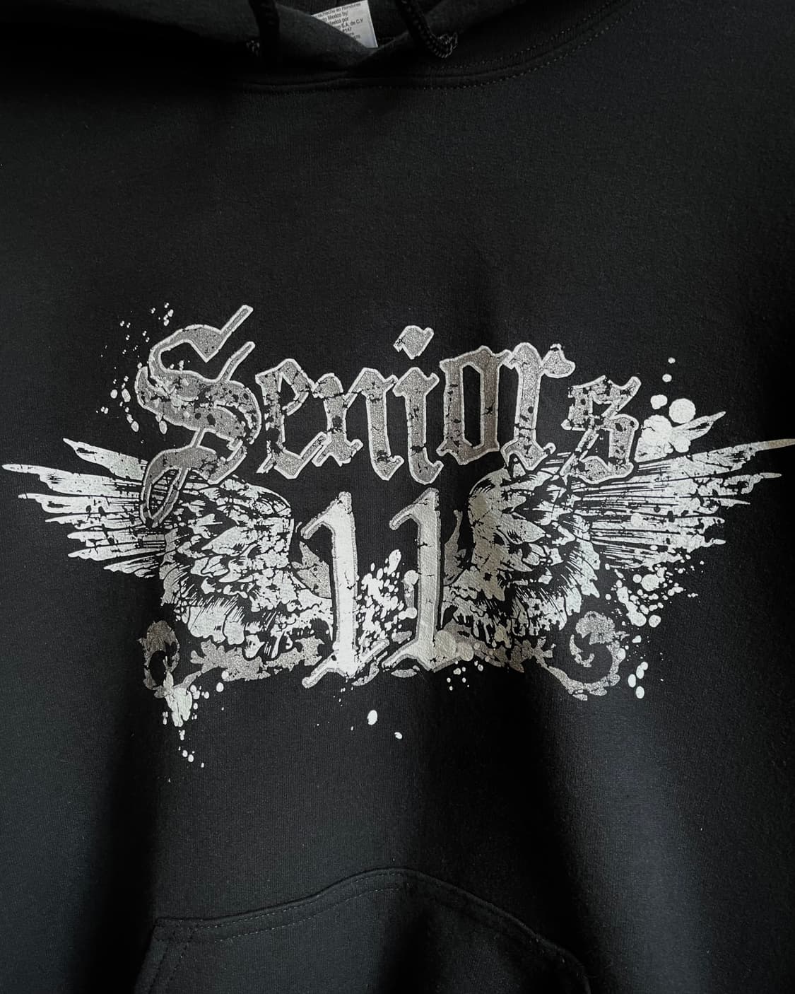 2000s GILDAN Gothic Printed Sweat Hood 상품이미지4