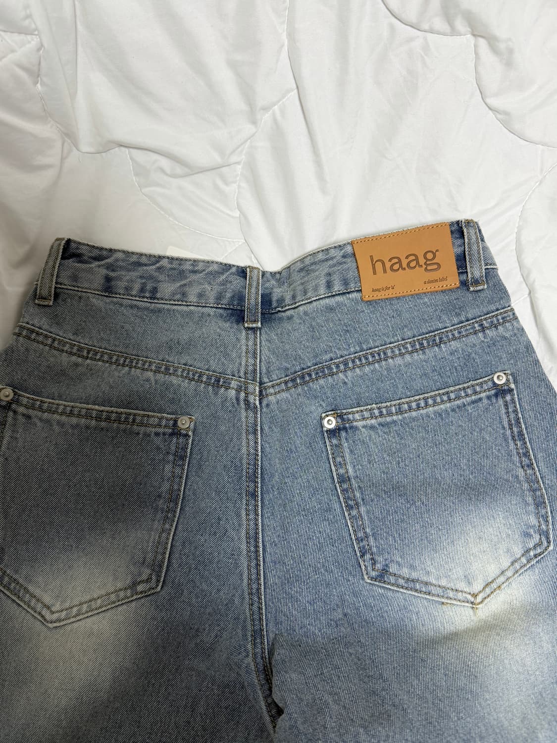 (새상품) 헤이그 haag a destroyed denim S 상품이미지7