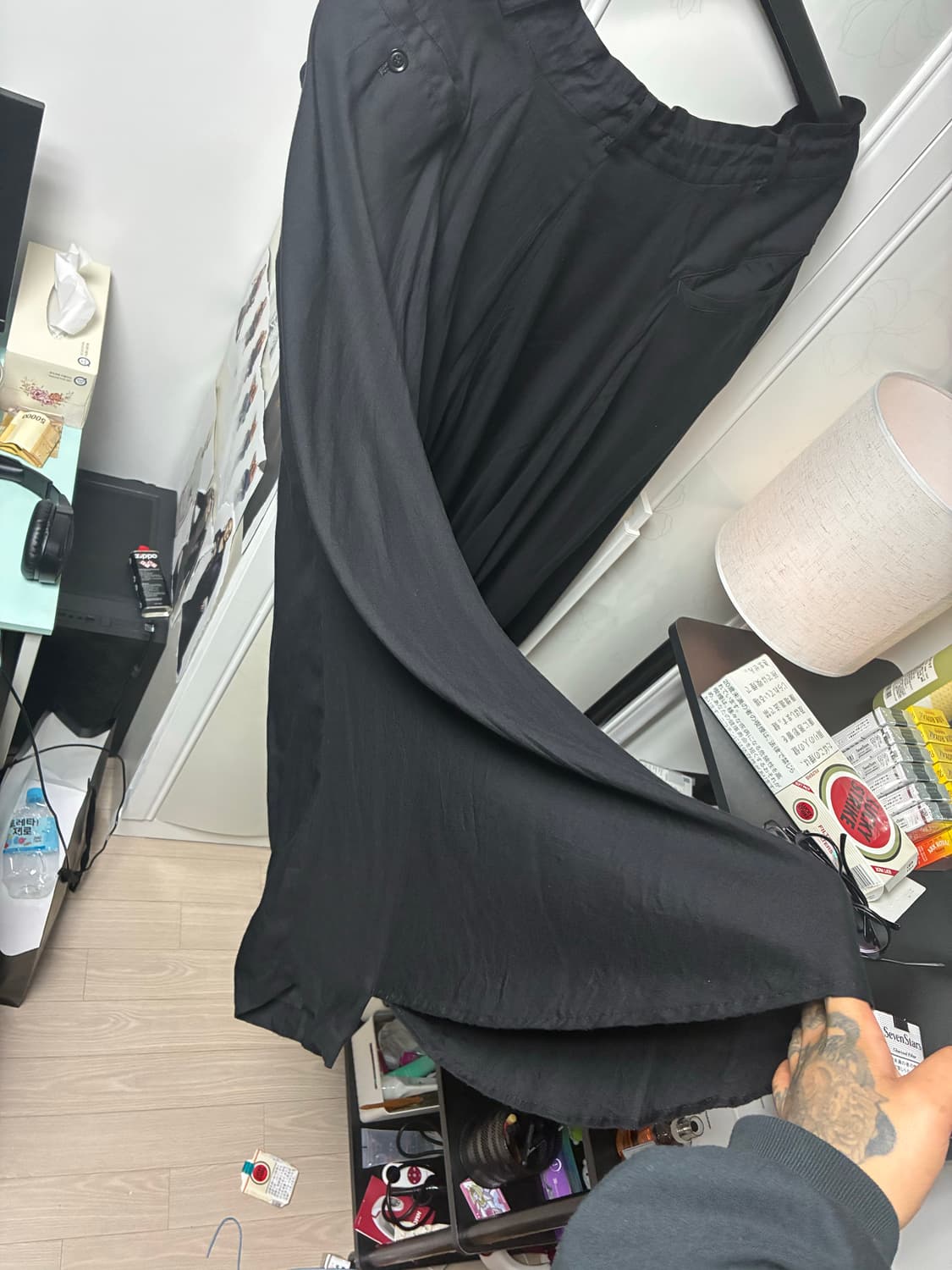 요지 syte ss 카라스 팬츠 상품이미지3