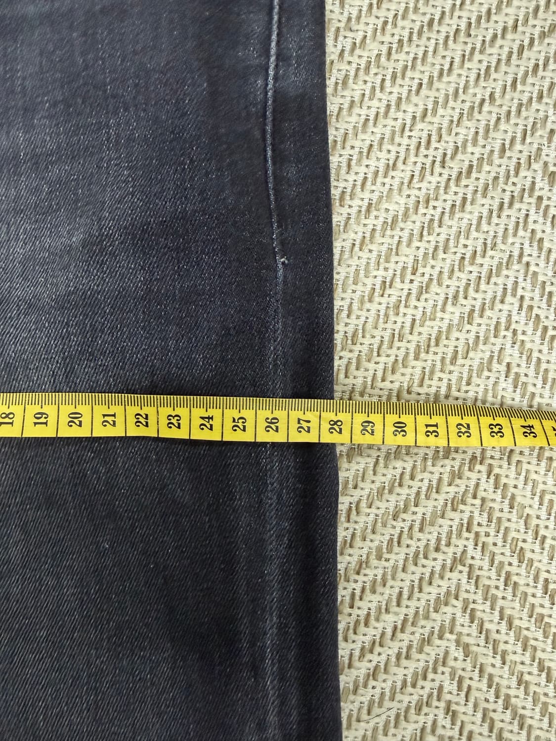 정품) PT 토리노 블랙 스판 데님 청바지 30 상품이미지9