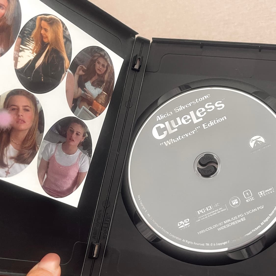 영화 클루리스 핑크 커버 하이틴 키치 미국판 빈티지 dvd 상품이미지6