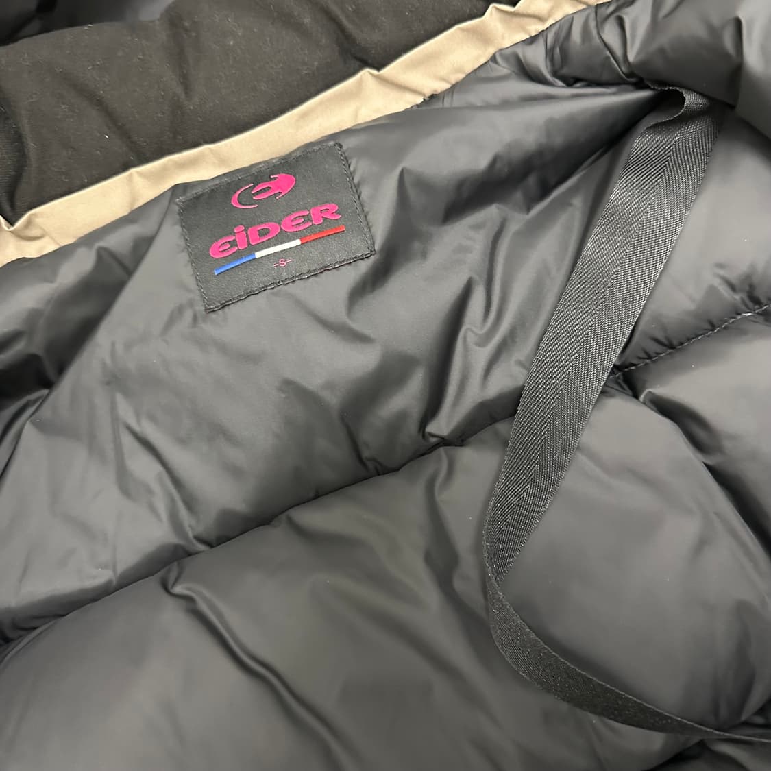 아이더 여성 덕다운 롱 패딩 야상 점퍼 S 상품이미지9