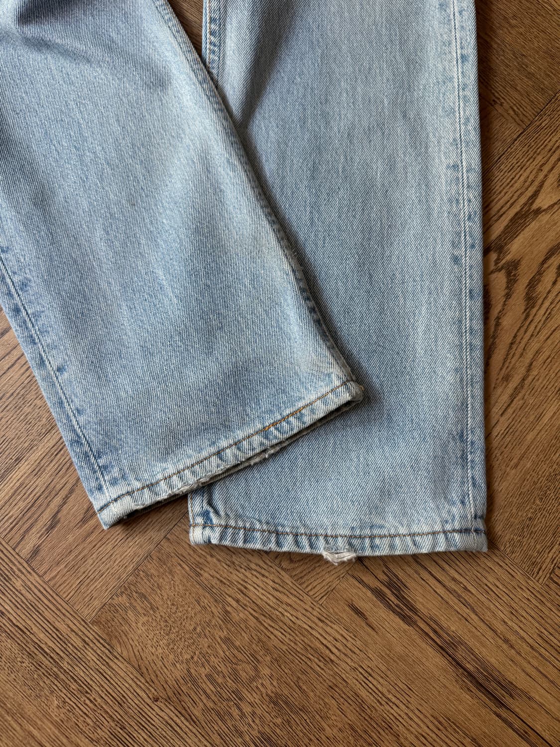[32]90's 리바이스 Made In USA 501 우먼스 데님 팬츠 상품이미지5