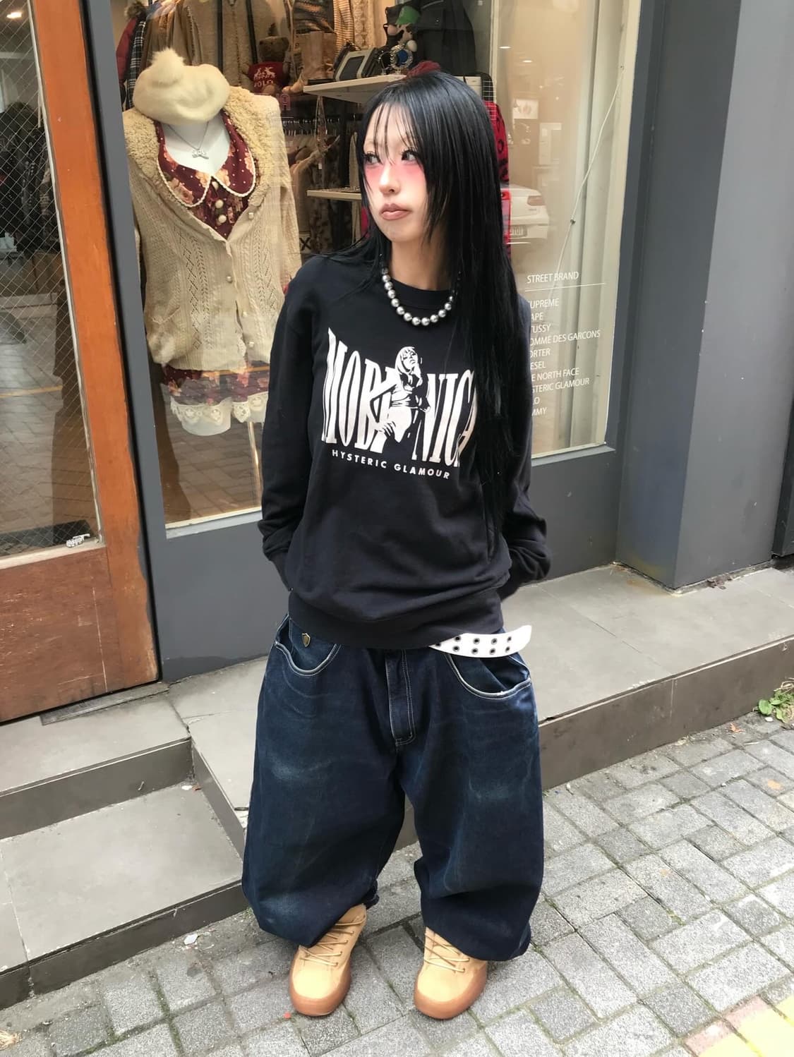 Hysteric Glamour his girl Sweatshirts  상품이미지2