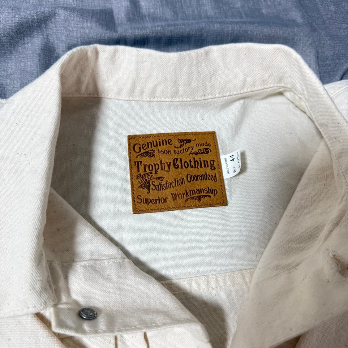 [44]트로피클로딩 Lot.2805N Natural Duck 트러커 자켓 상품이미지10