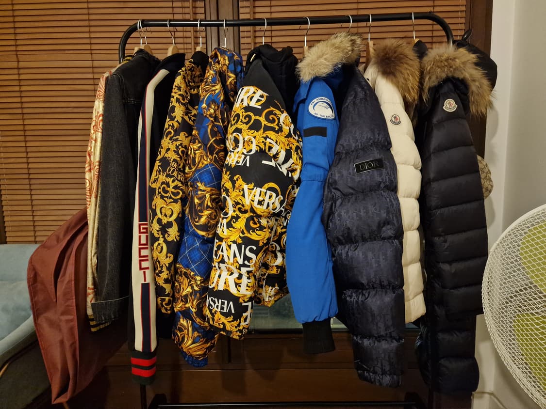 정품 몽클레어 아프톤 롱패딩 다크네이비 판매합니다. 상품이미지1