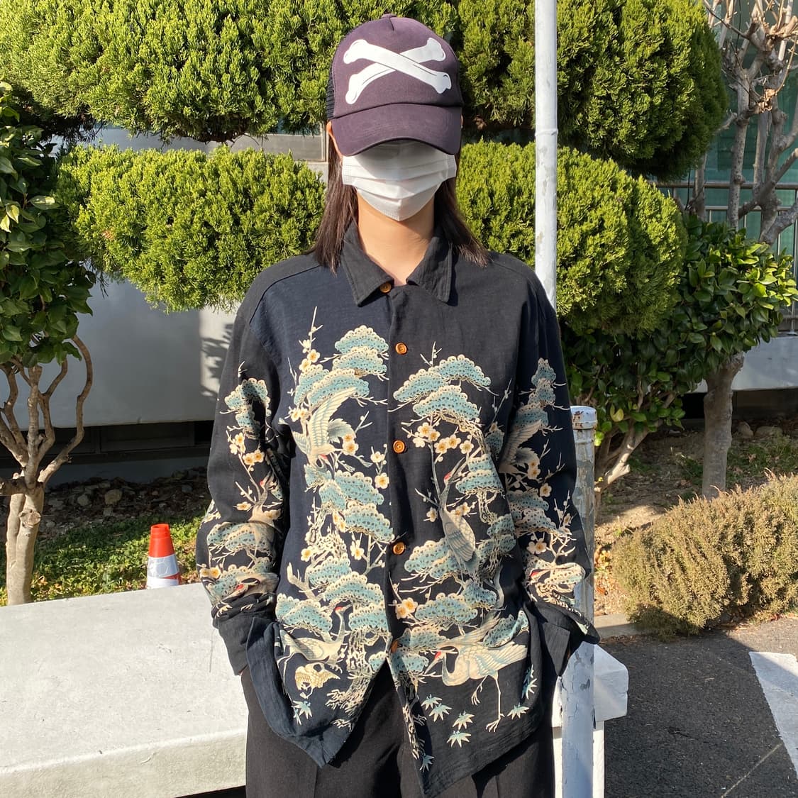 크롭 헤드 오리엔탈 셔츠 상품이미지3