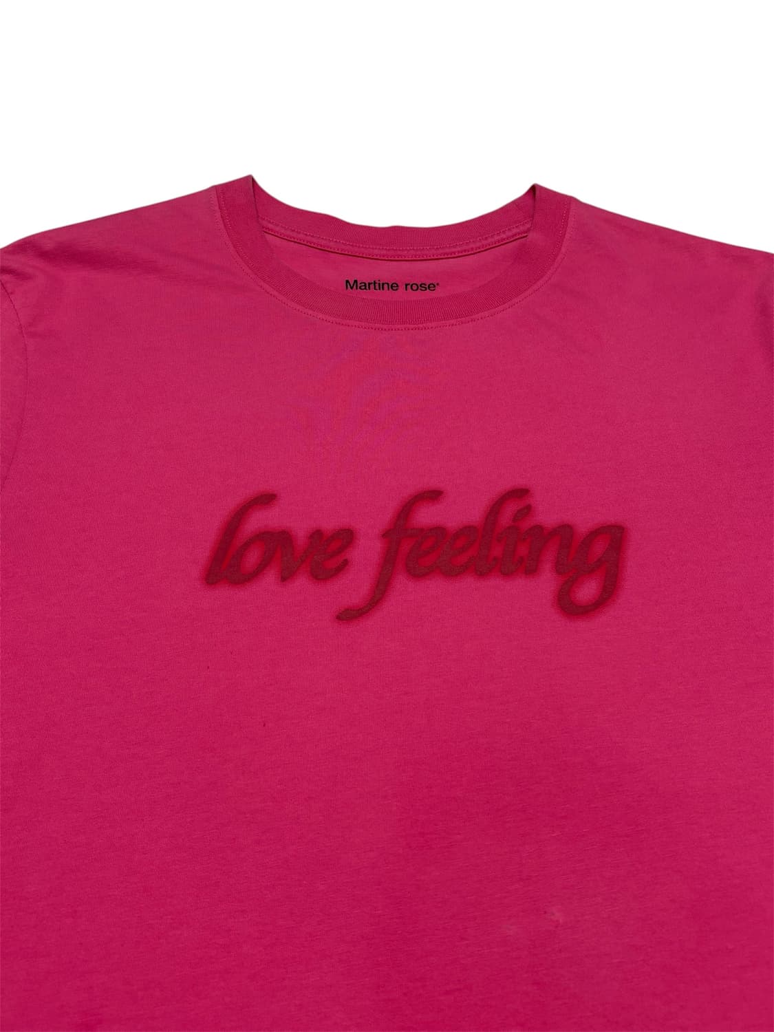 martine rose love feeling t-shirts 상품이미지4