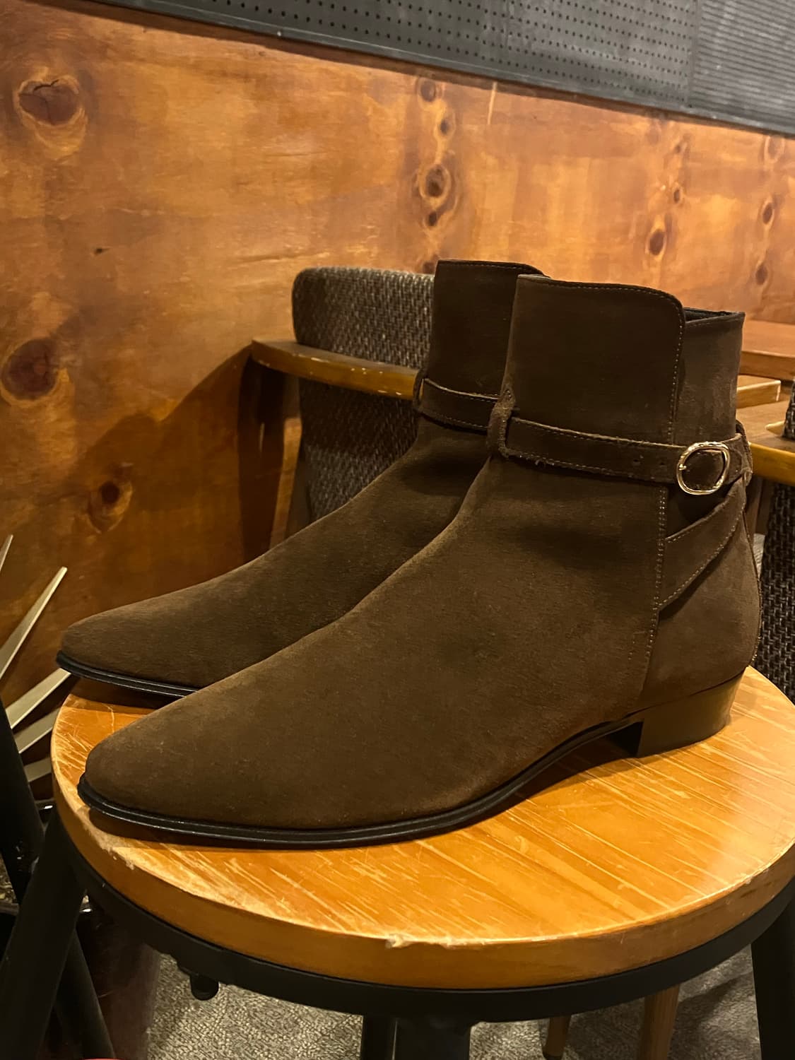 Celine 셀린 - 19AW 조드퍼 스웨이드 부츠 상품이미지1