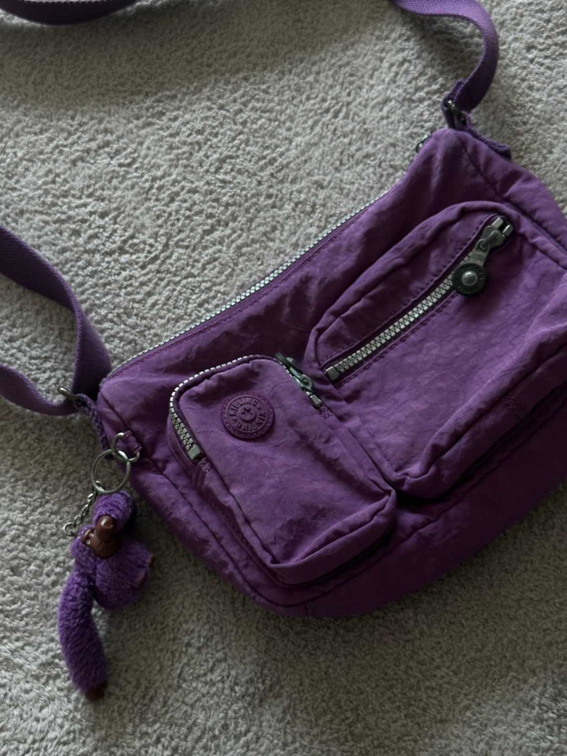 키플링 크로스백 퍼플 상품이미지2