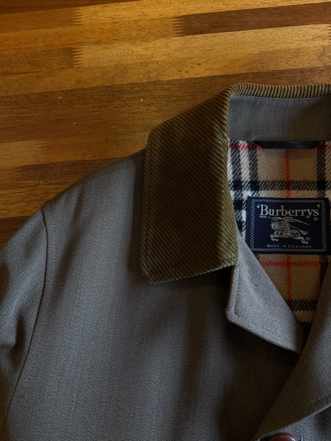 버버리 커버트울 카코트 남성100 상품이미지2