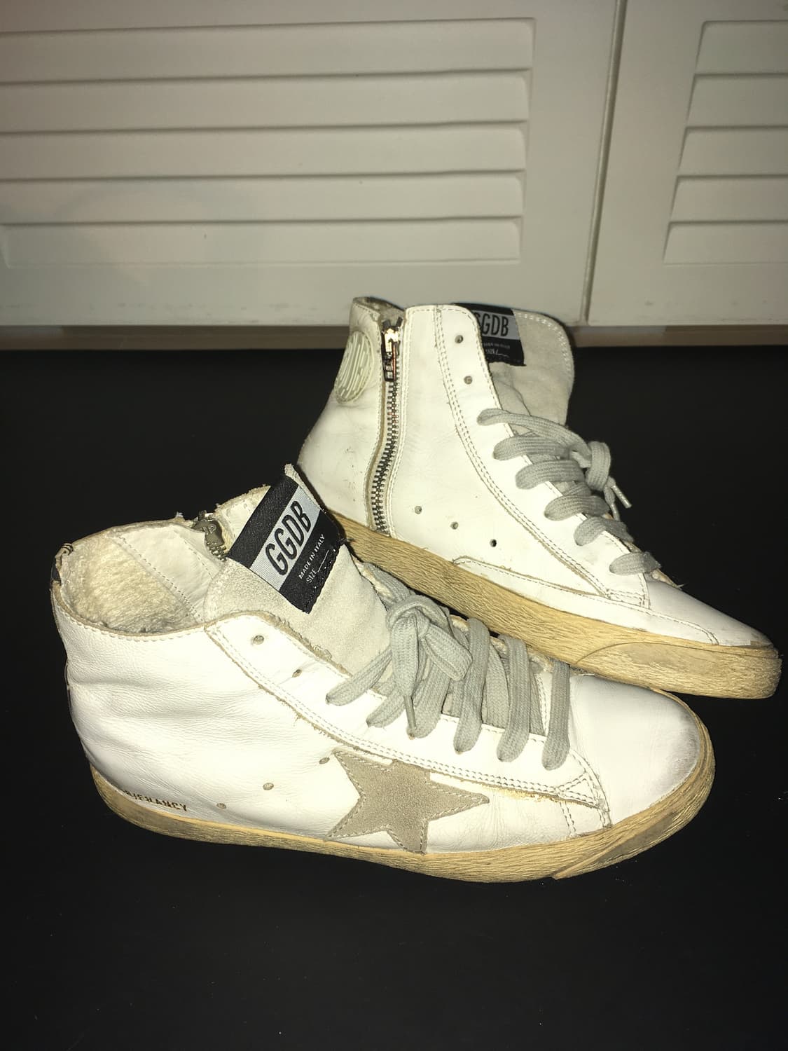 골든구스 하이탑 화이트 37 상품이미지4