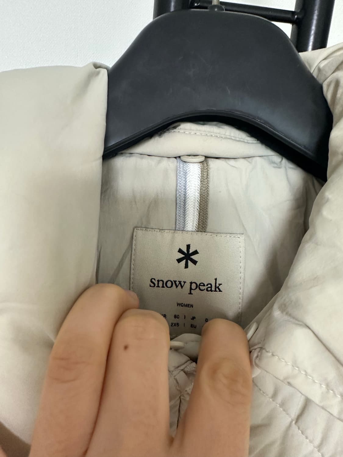 스노우피크   여성  퀼팅  숏패딩 -32사이즈 상품이미지6