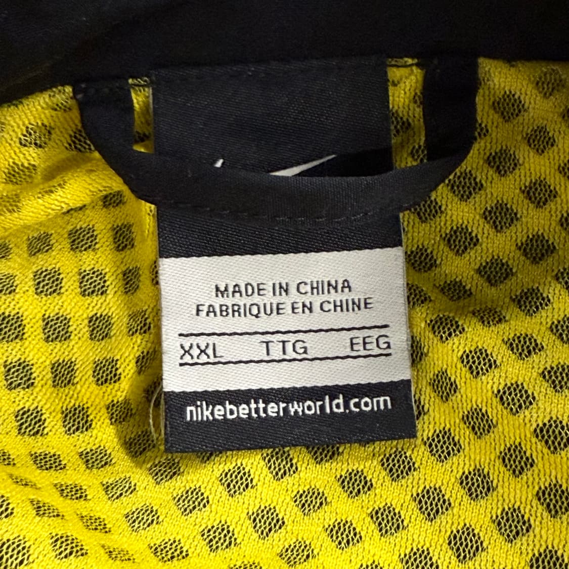 [정품/XXL] 나이키 블랙 바람막이 자켓 b10 상품이미지5