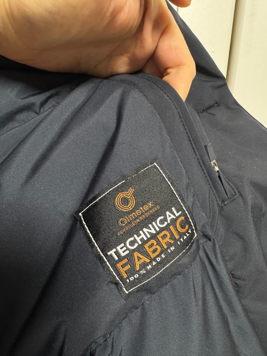 브룩스 브라더스 이탈리아 원단 패딩 코트 M 100~ 폴로 상품이미지4