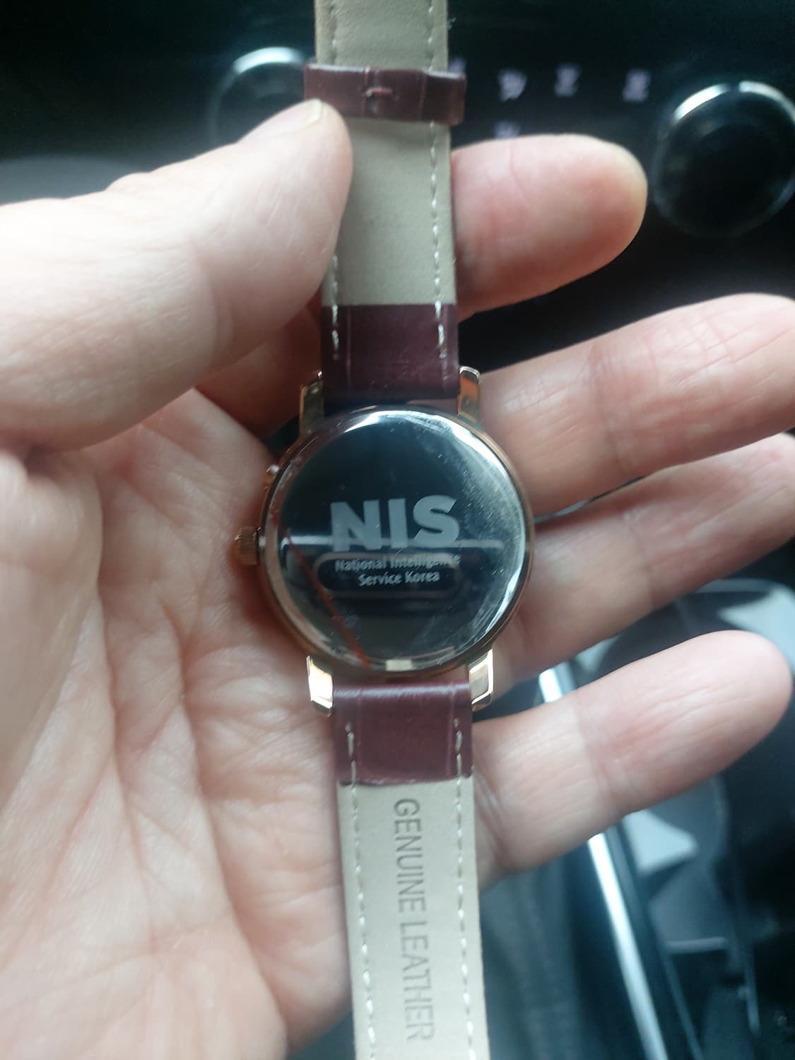 NIS 가죽 시계 문페이즈 제품 상품이미지3