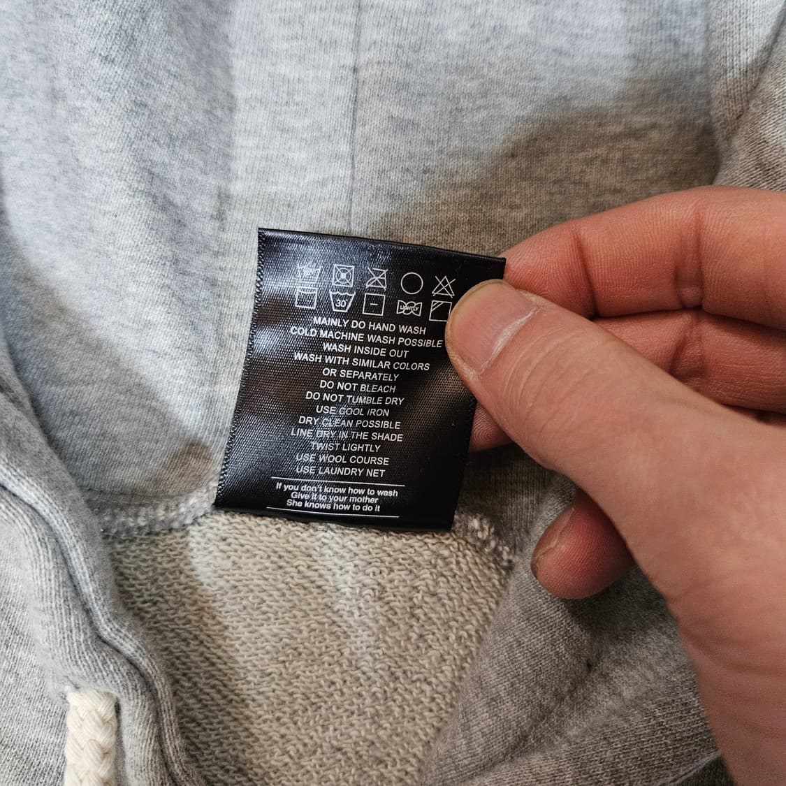 언더에어 Eye Of Blue Lake Hoodie 50size 상품이미지5