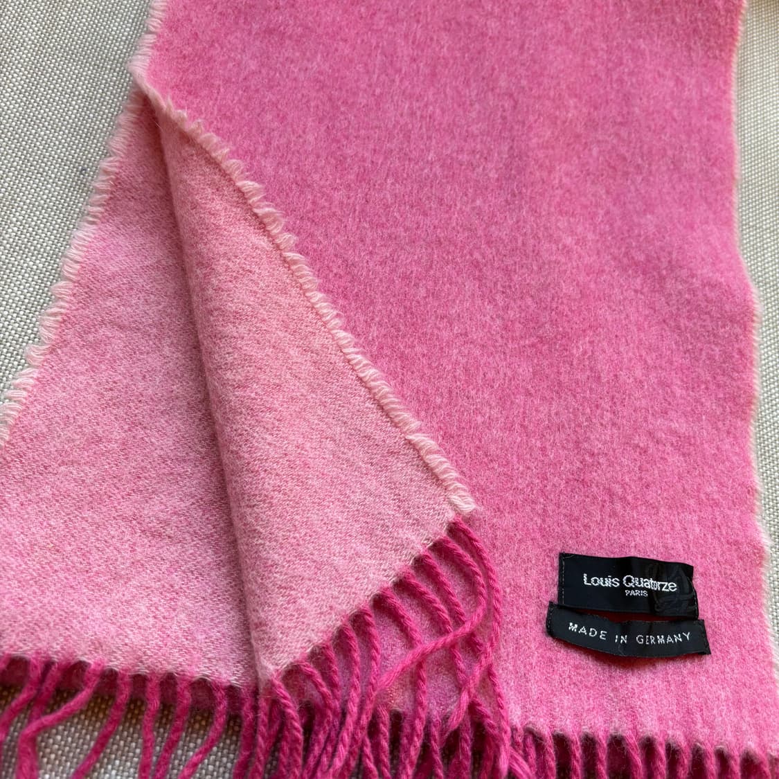 루이까또즈 Louis Quatorze 독일제 캐시미어 100% 투톤 핑크 상품이미지7
