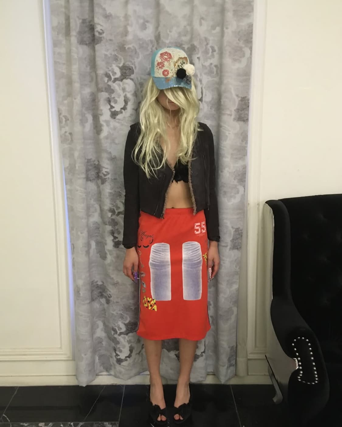 Brown trimming jacket 상품이미지5