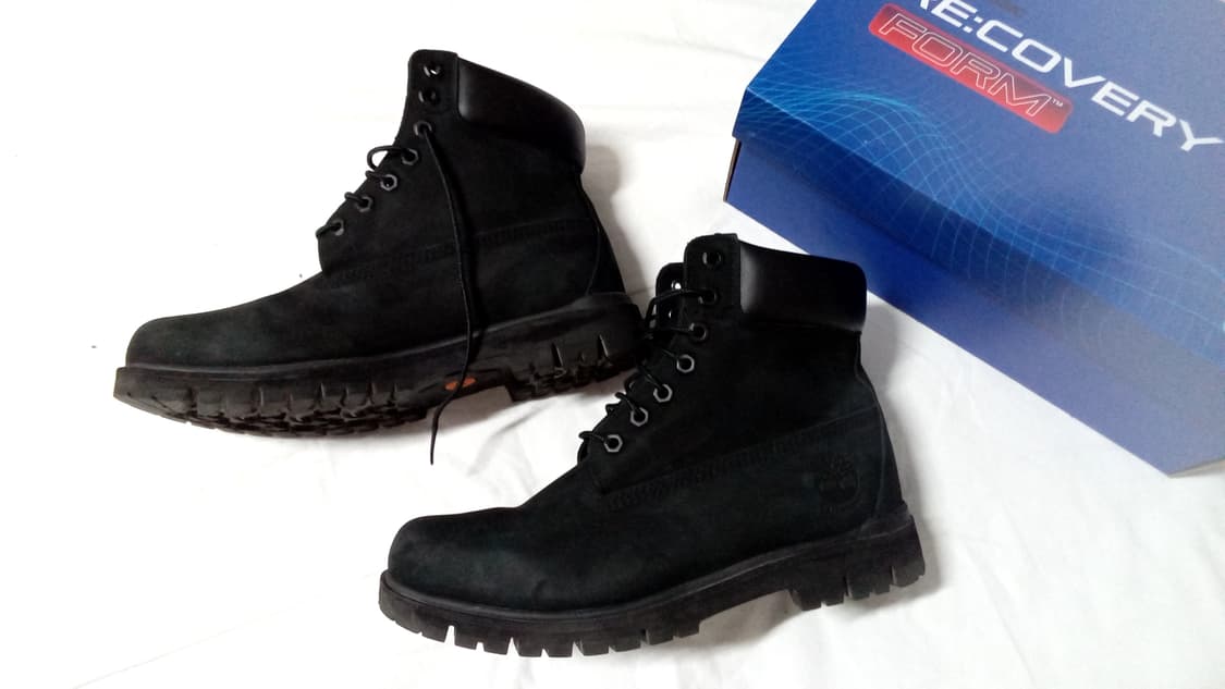 팀 버랜드 6홀 블랙 누벅 스웨이드 상품이미지1