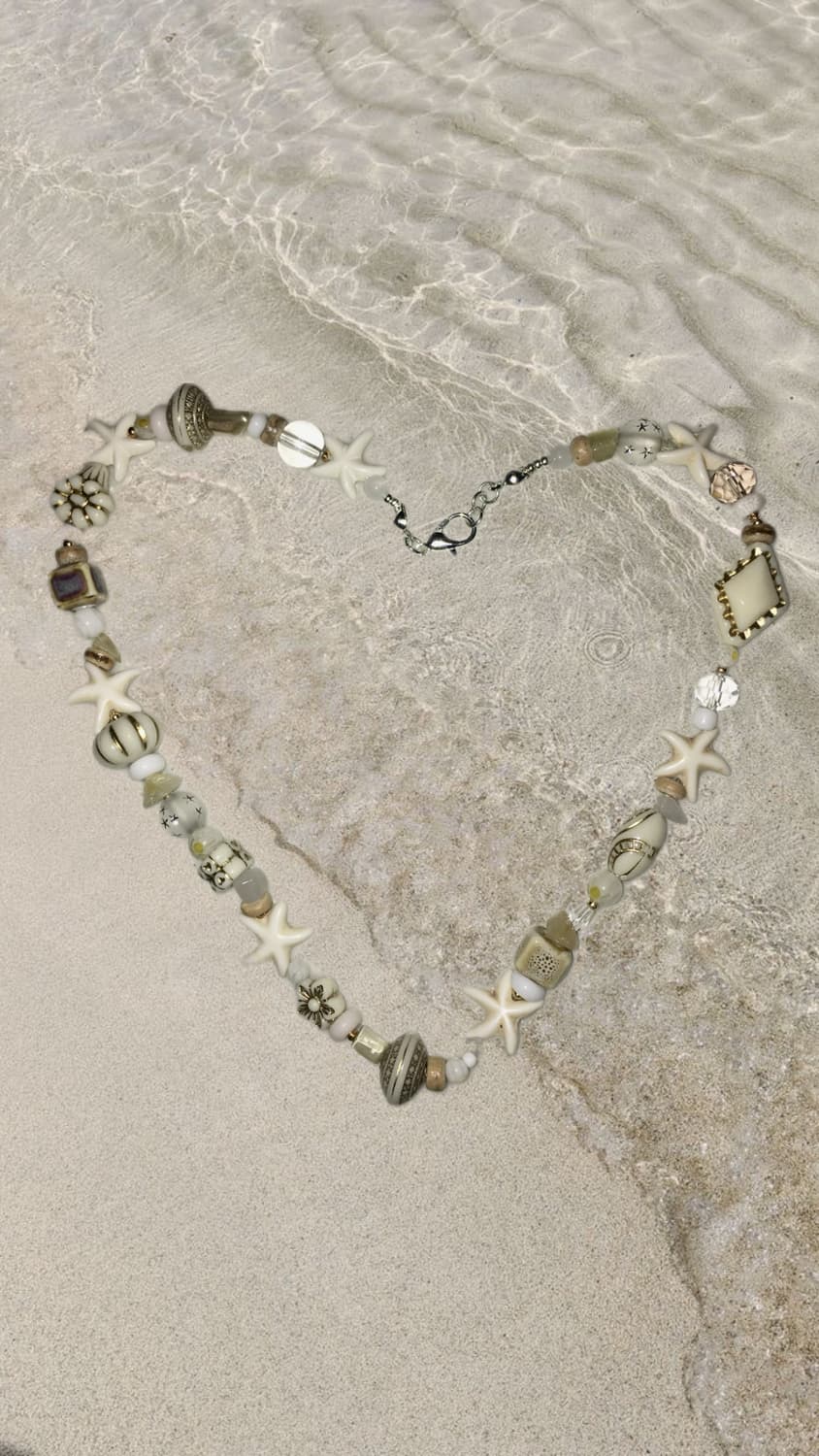 sand shells necklace 𓂃◌𓈒𓐍𓇼 𓂂 𓈒𓏸 상품이미지5