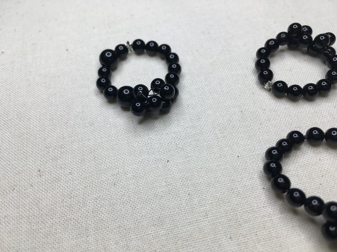 Handmade ring  (black olive ring 01 ) 상품이미지2