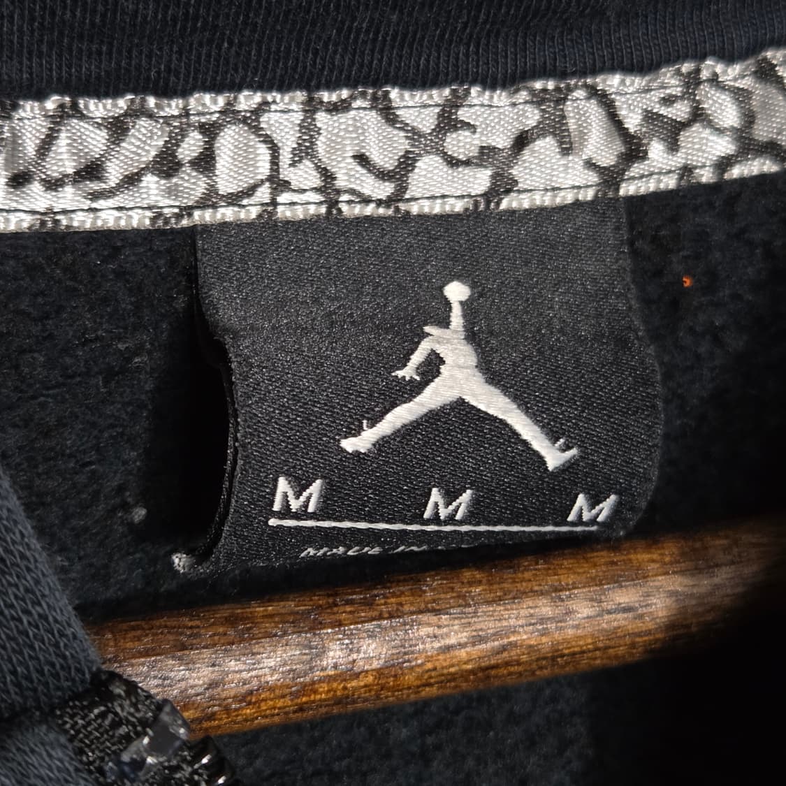 조던 나이키 올 블랙 후드집업 상품이미지9