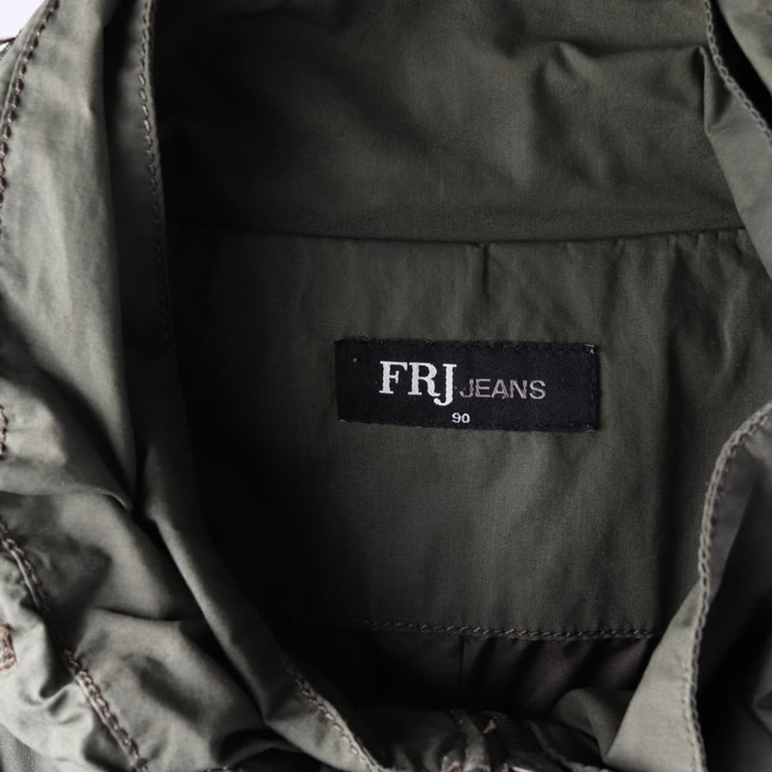 FRJ JEANS 카키 사파리 야상 S 상품이미지5