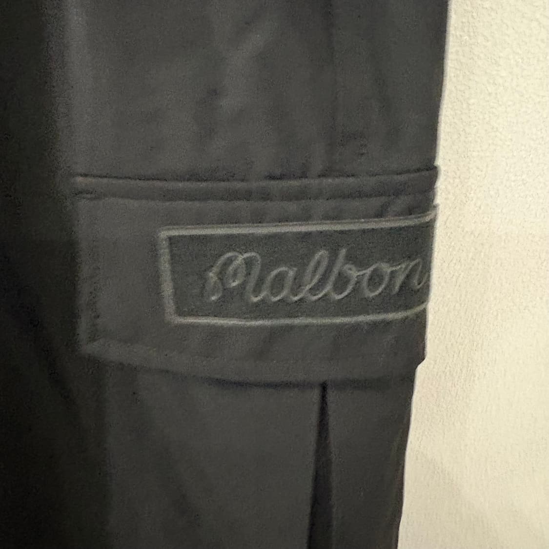 말본 블랙 카고 조거팬츠 XXL 상품이미지4