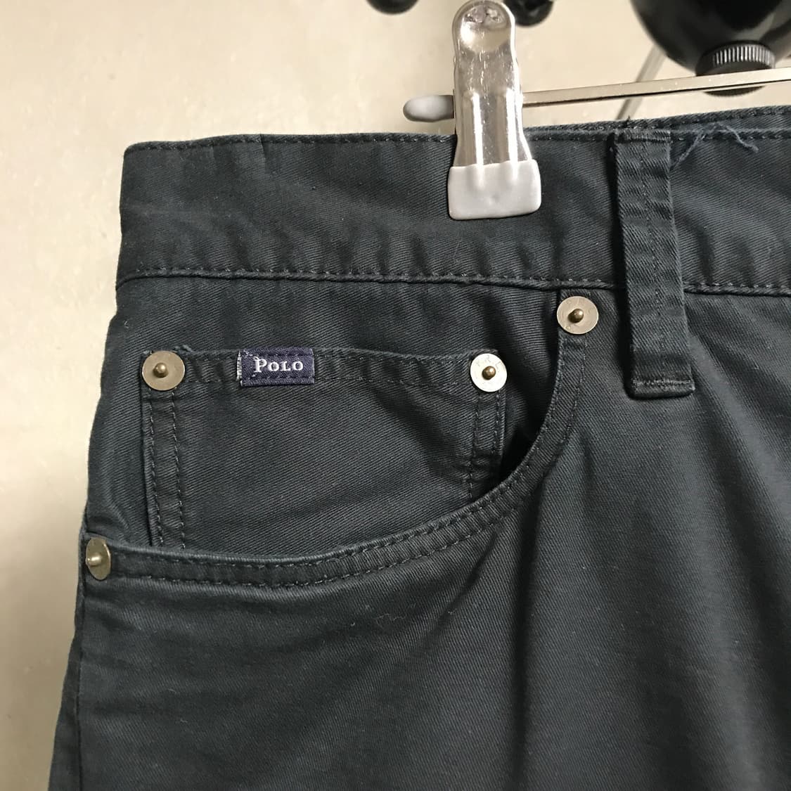 폴로 랄프로렌 코튼 팬츠 블랙  상품이미지4