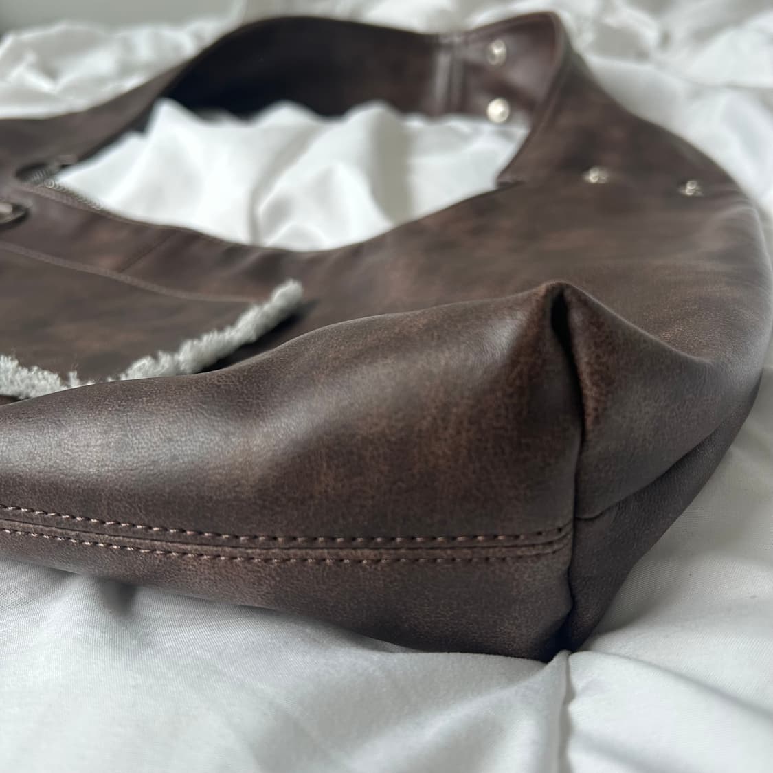 hieta 히에타 티나백 브라운 상품이미지3