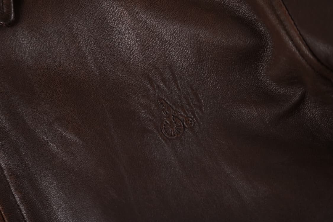 [XL] 00's 빈폴 양가죽 블루종 자켓 상품이미지2