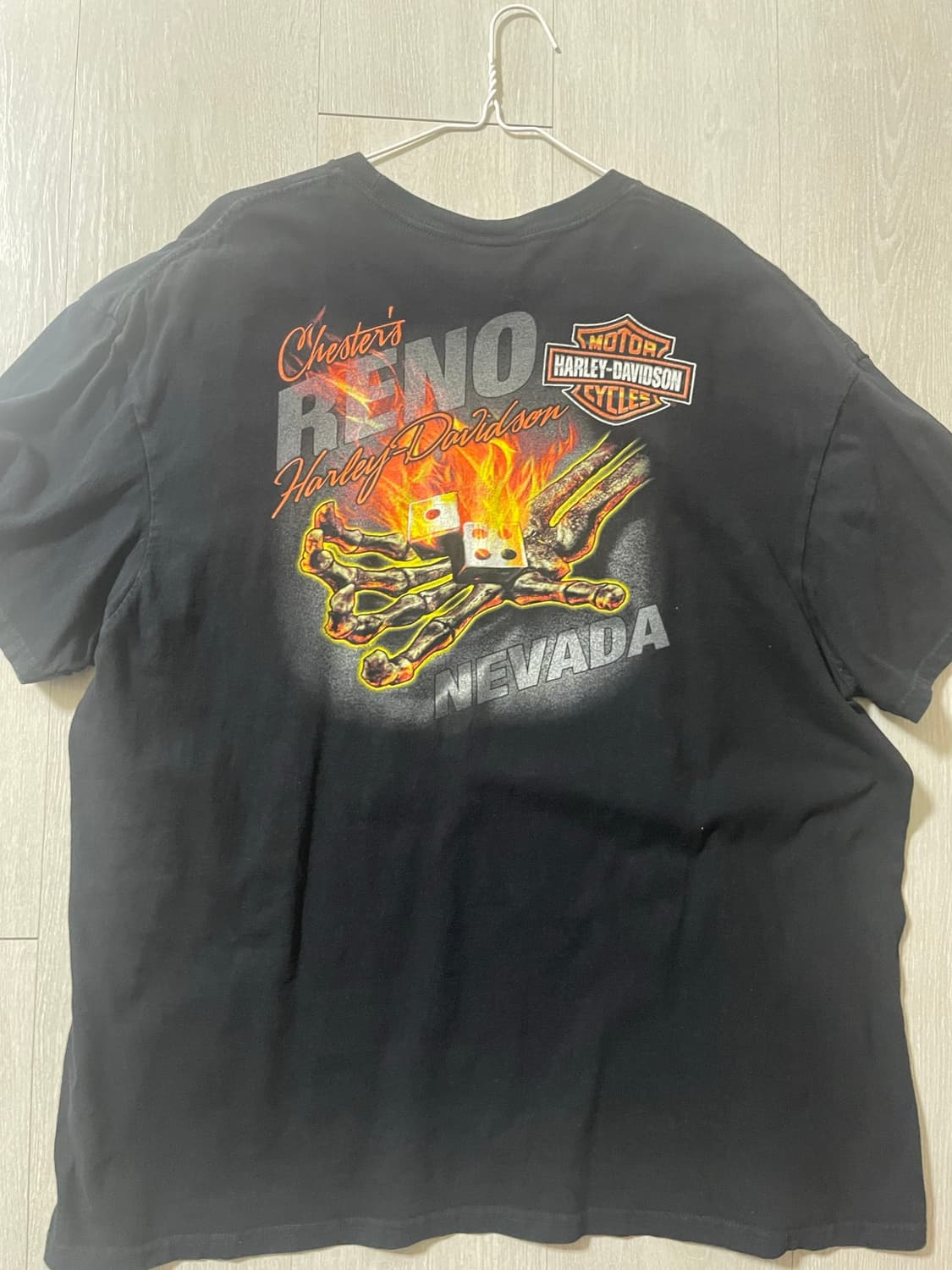 Harley davidson / skull t shirt 2xl 상품이미지3