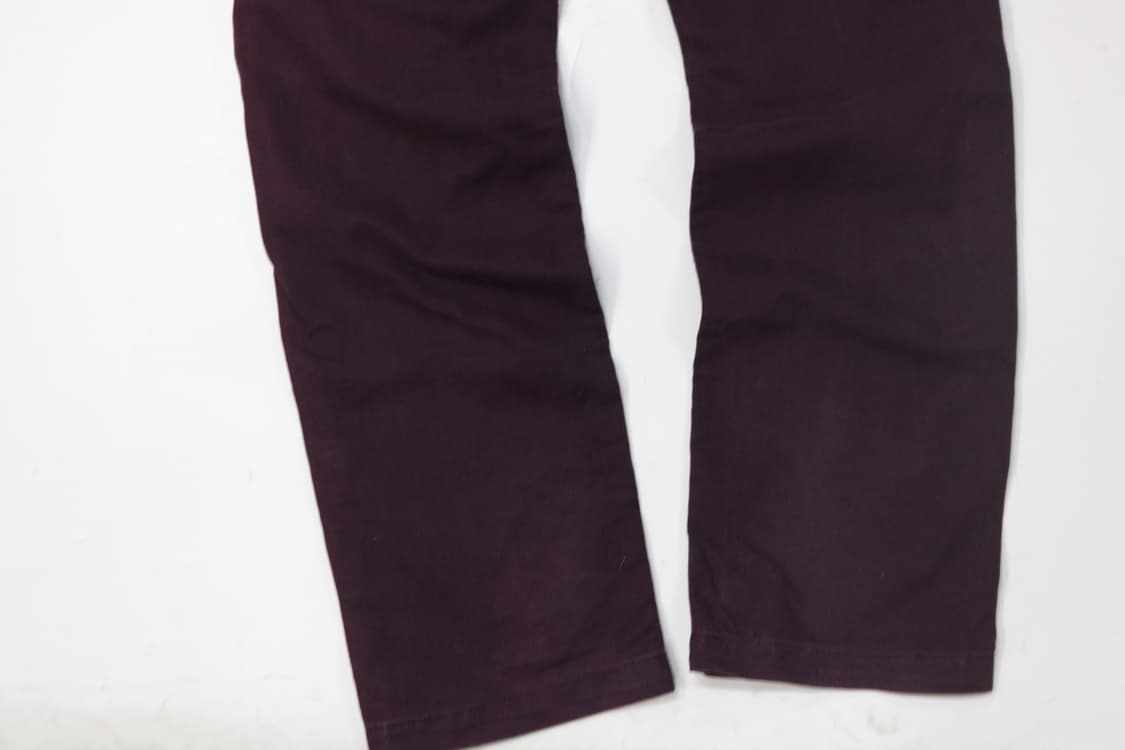 BULL 빈티지 에스닉 포켓 디테일 퍼플 워크 팬츠 (M) 상품이미지8
