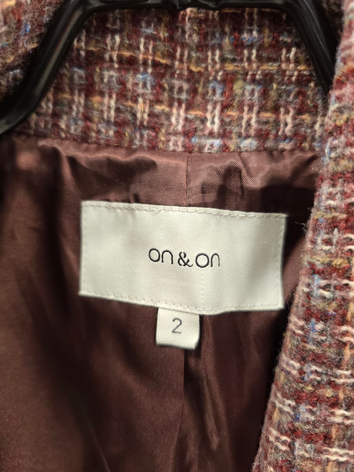 온앤온 On&On 트위드 자켓  66 상품이미지8