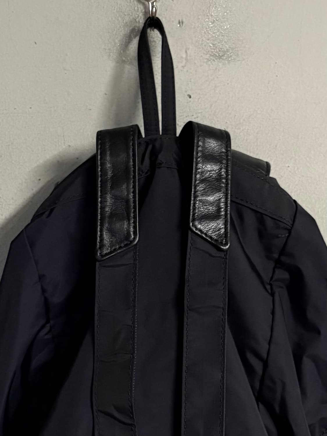 Y‘SACCS nylon & leather backpack  상품이미지6