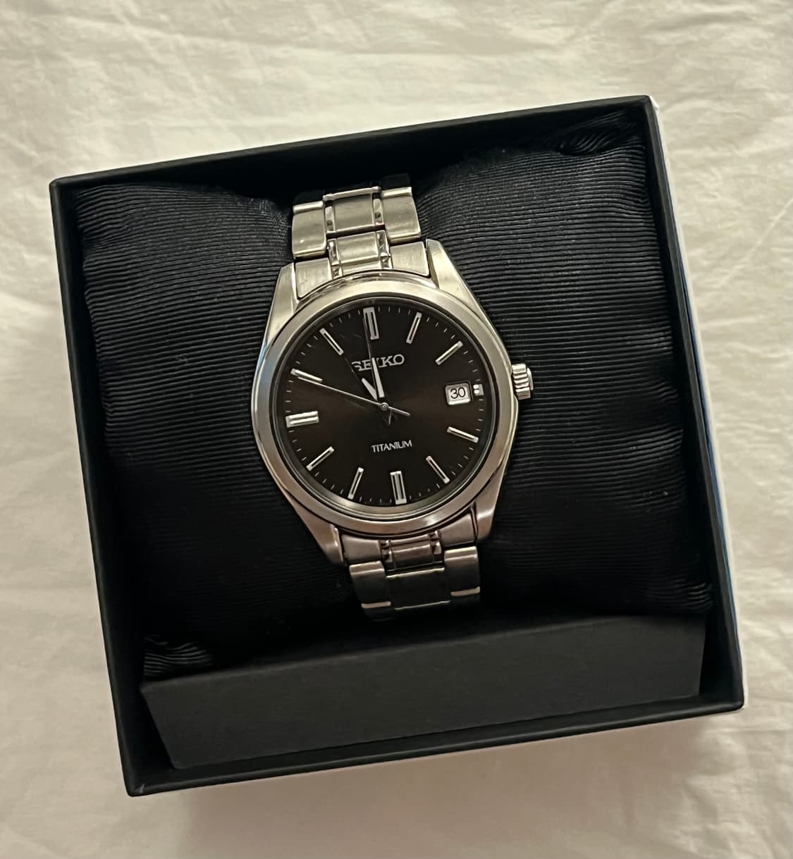 세이코 sur373p1 티타늄 블랙 40mm 상품이미지1