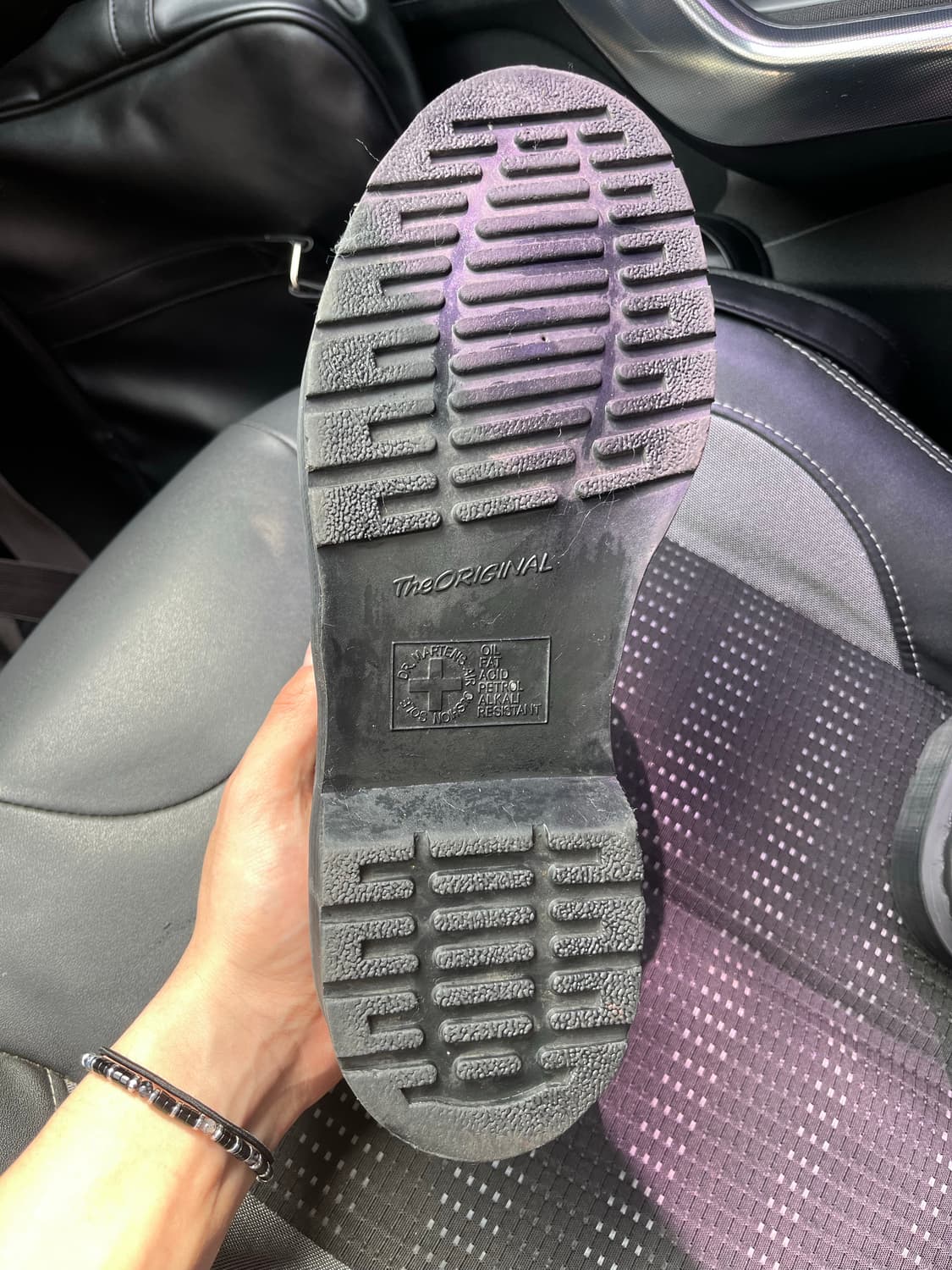 닥터마틴 모노블랙 uk 9 3홀 ( 275-280 ) 상품이미지9