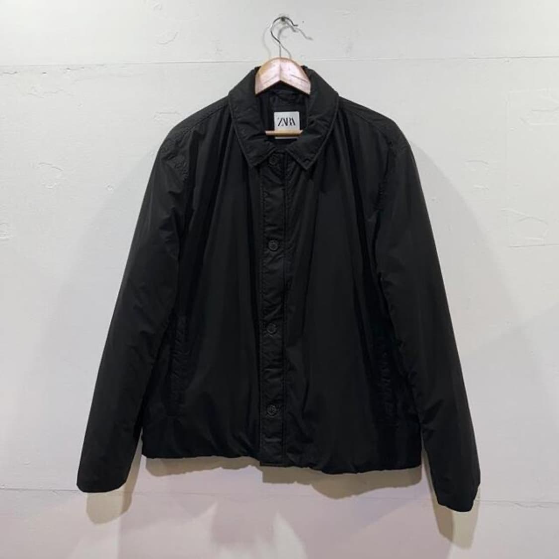 자라 블랙 해링턴 자켓 (XL)   상품이미지1