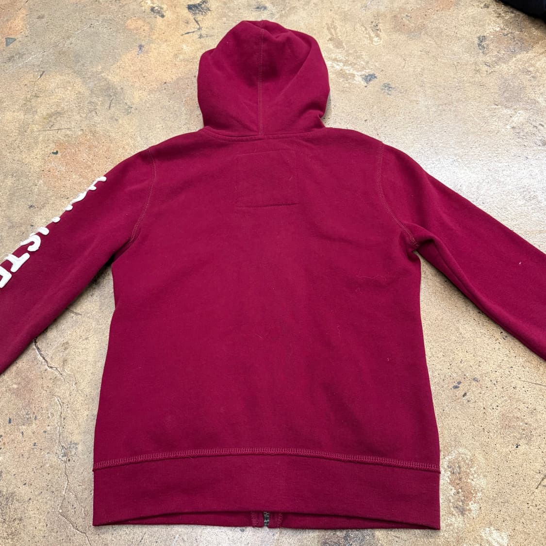 홀리스터 레드 후드집업 상품이미지4