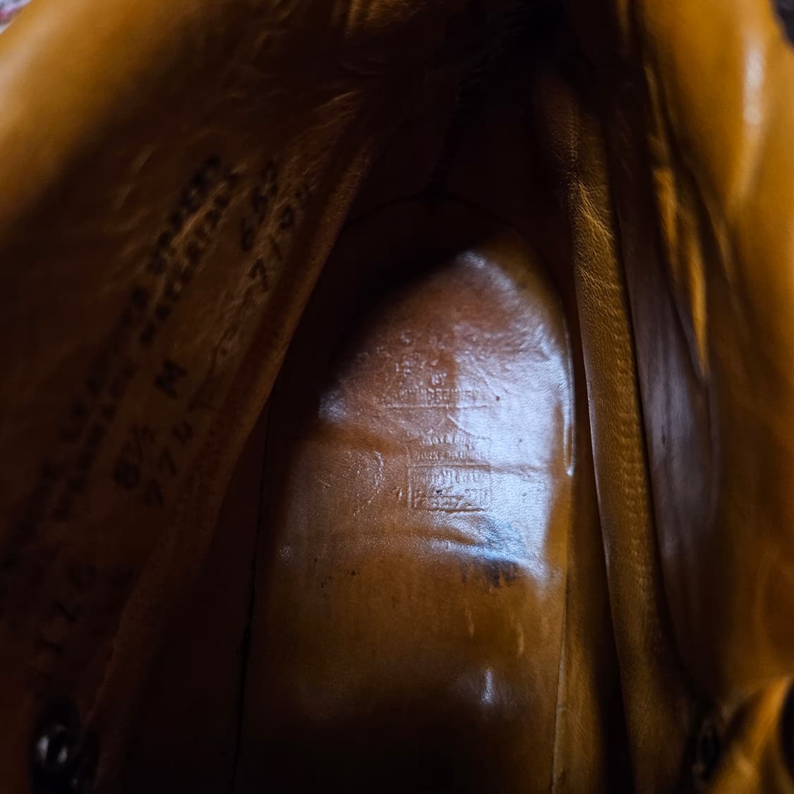 70s 하이킹 부츠 /비브람 아웃솔 상품이미지8