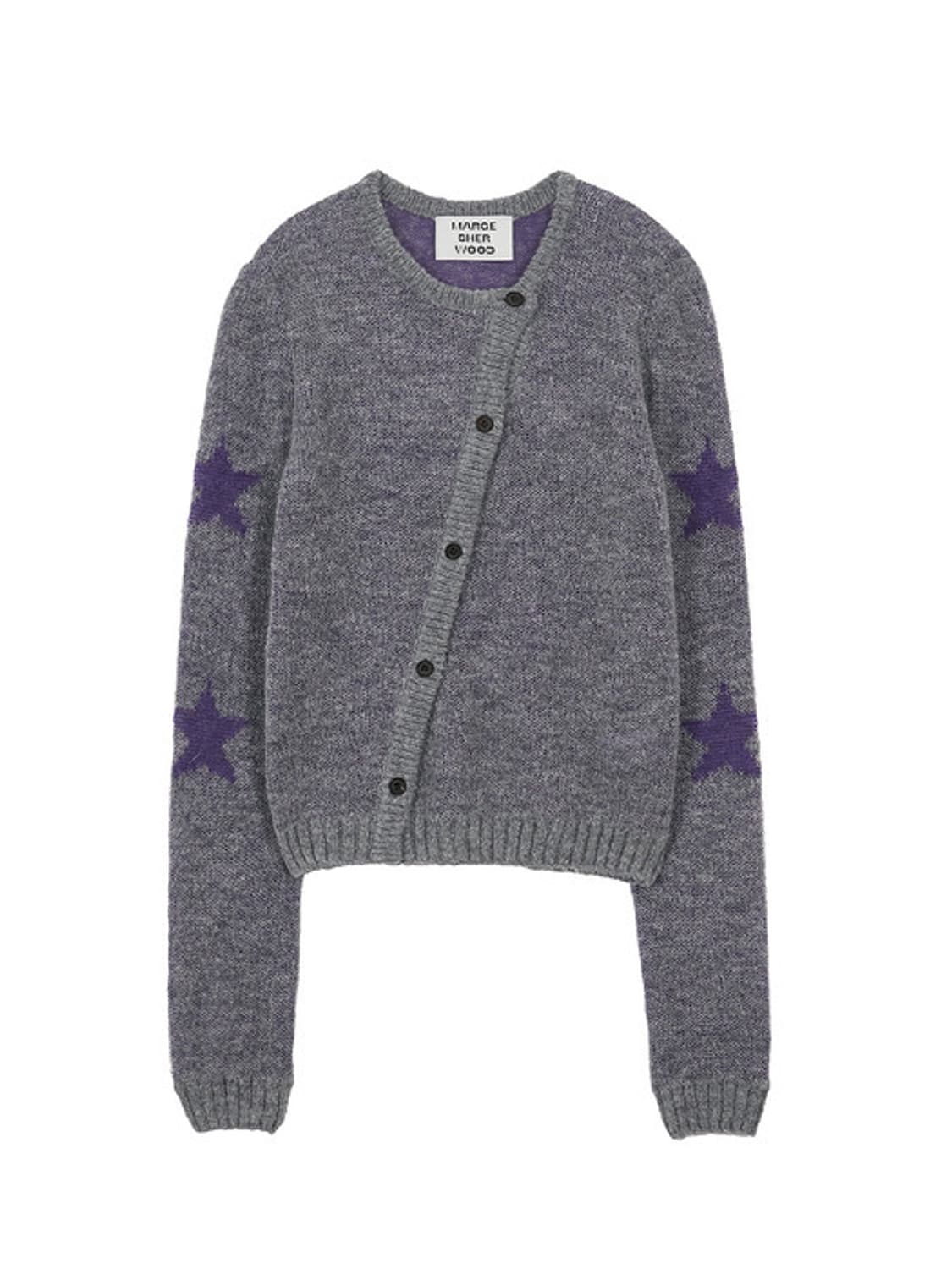 마지셔우드 모헤어 스타 가디건 상품이미지2