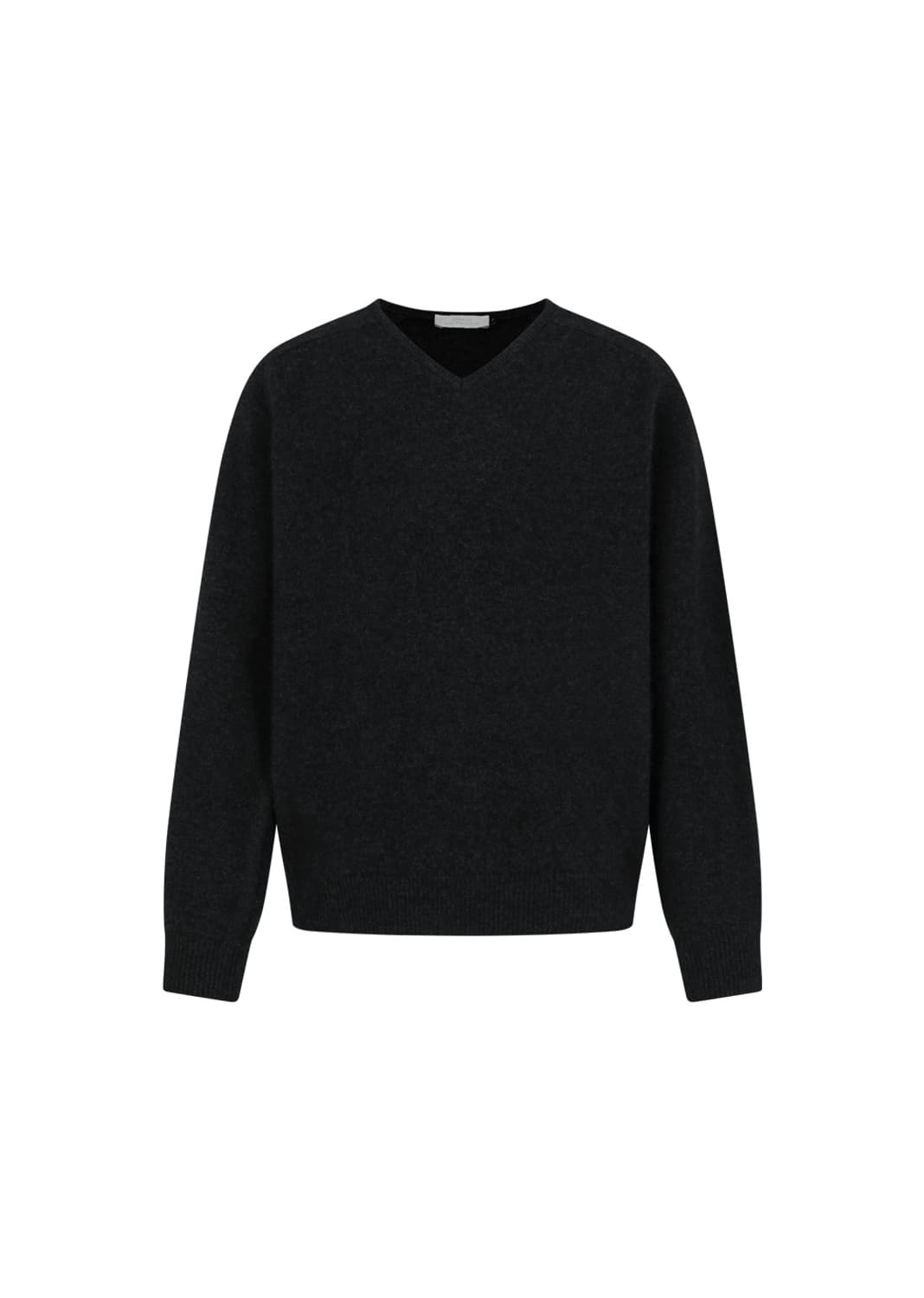 [구매] 아모멘토 라쿤 브이넥 니트 다크그레이 M 상품이미지1