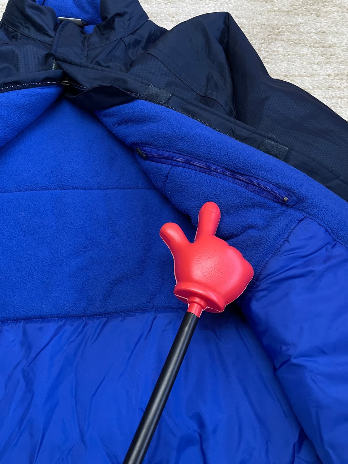 [M] 00s 나이키 맨체스터 유나이티드 패딩 팀 자켓  상품이미지5