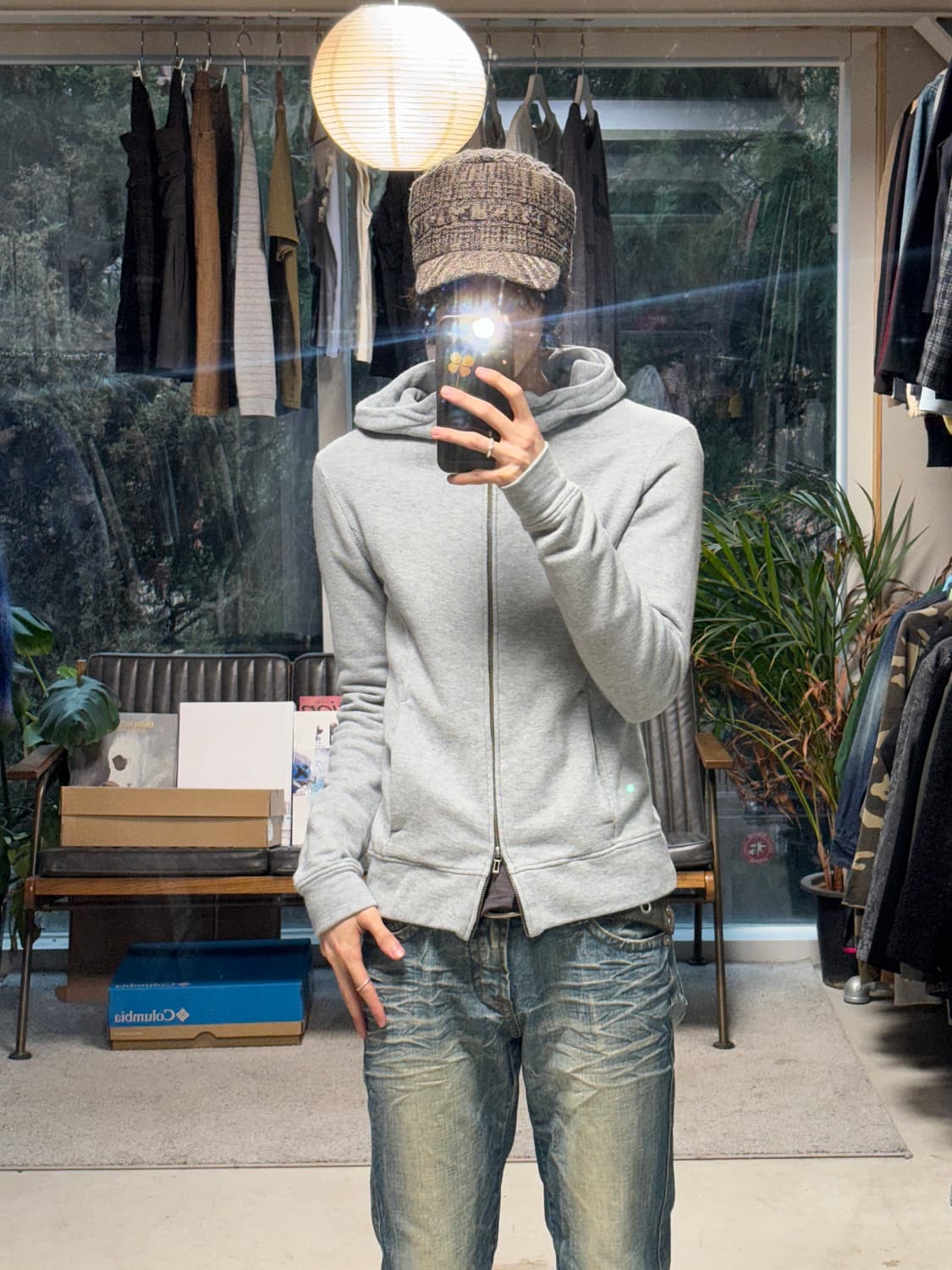 Ca4la 니트 밀리터리 캡 상품이미지3